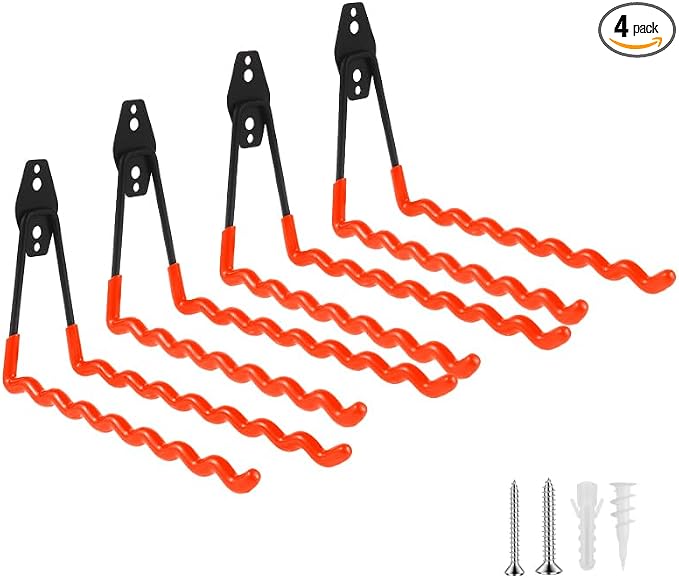 Wall Mounted Garage Hooks Tool Organizer, 10 Inch Garage Storage Hook Heavy by Unknown