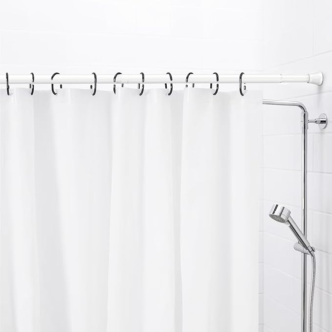 AIZESI 2pcs Spring Tension Curtain Rod 28 to 48 Inch - Image 3