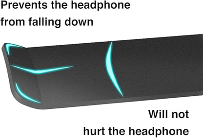 Aluminum Under-Desk Headphone Hook, - Image 3