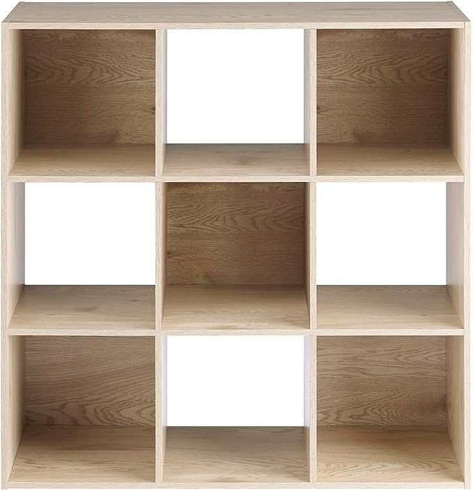 Whitmor 9 Cube Storage Organizer, Open Storage Display Bookshelf, Storage - Image 2