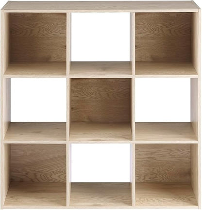 Whitmor 9 Cube Storage Organizer, Open Storage Display Bookshelf, Storage - Image 2