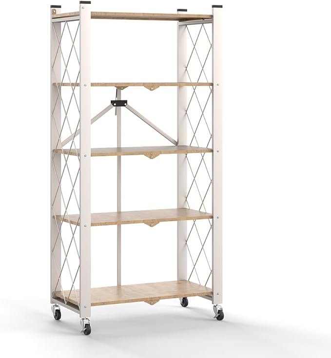 5-Tier Foldable Storage Shelves by FineLivingStartingwithaHome