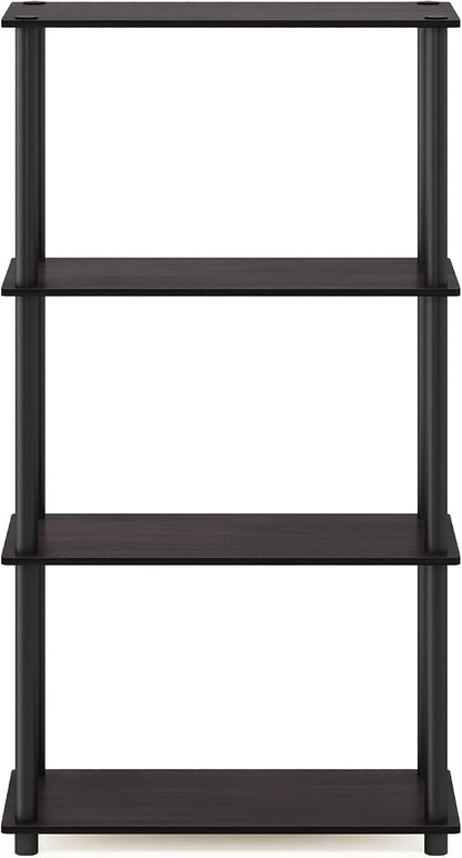 Furinno Turn-N-Tube 4-Tier Multipurpose Shelf Display Rack, Round Tubes - Image 7