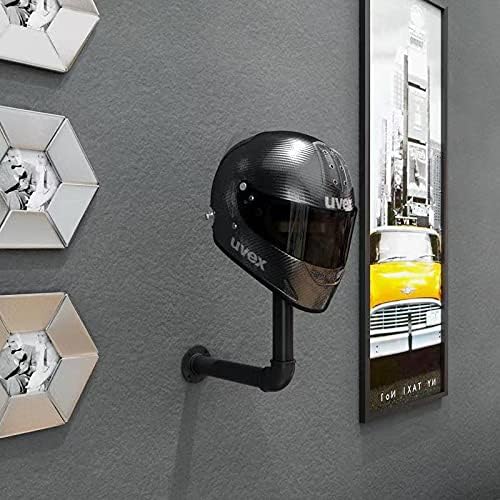 PEI Motorcycle Accessories Helmet Holder, Metal Hat Rack, Wig Storage Holder - Image 2