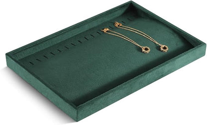 Velvet Jewelry Display Tray For Bracelet Pendant Necklace, Drawer Insert - Image 4