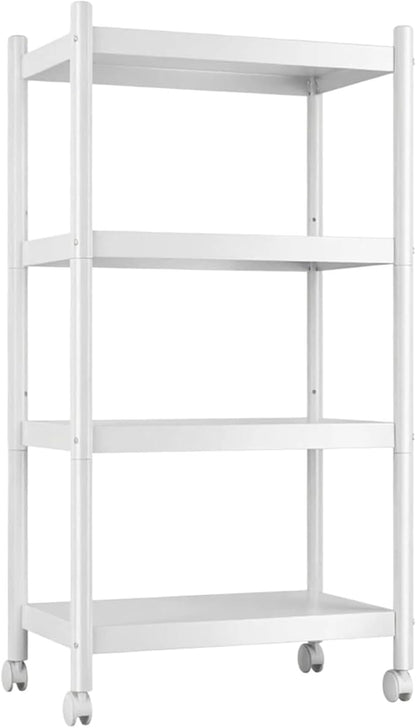 VETALLO 4 Tier White Metal Shelving | by Unknown