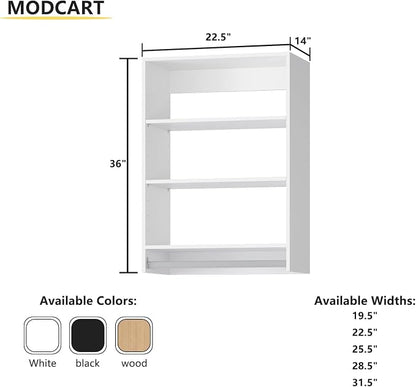 Medium Double Hanging Closet Unit, Modular Closet System, Wood Closet System - Image 3
