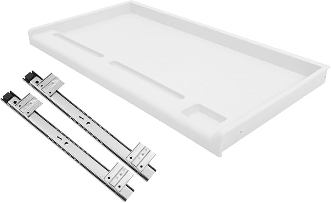 jojofuny 1 Set of Keyboard Tray Under Desk, Keyboard Sliding Tray Under Desk by jojofuny