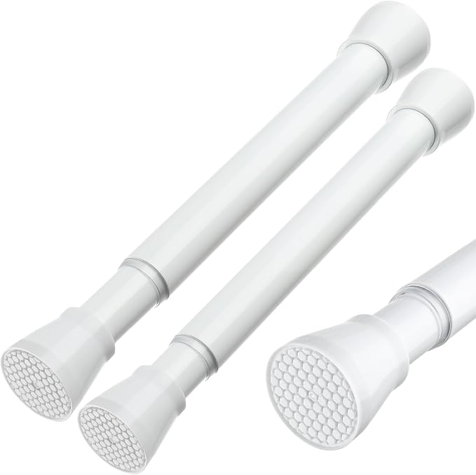 MEXAU 2 Pack Tension Curtain Rod by MEXAUSPRINGCURTAINRODS