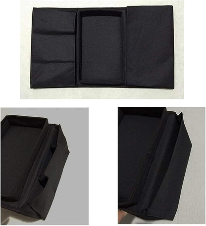 Non-Slip Armchair Caddy with Cup Holder Arm Rest Organizer TV Remote Control - Image 5