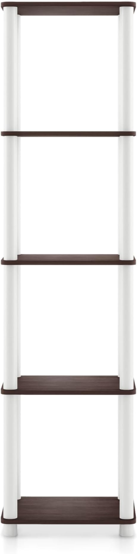Homes: Inside + Out Apexa Modern 5-Tier Narrow Shelving Units, Collectibles - Image 11