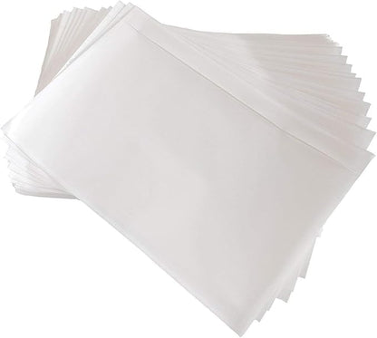 9527 Product 4.5" x 5.5" Clear Adhesive Top Loading Packing List/Shipping Label by 9527+Product