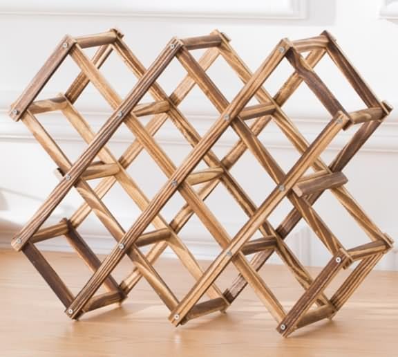 Freestanding Stackable Wine Rack Organizer - Image 8