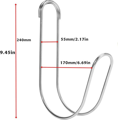 Garden Hose Holder Water Hose Storage Hook Hose Hanger, 304Stainless Steel - Image 5