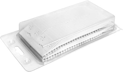 MOOCA 100 pieces of 1.5 x 1.5 inches Plain White Hanging Earring Cards Holder - Image 4