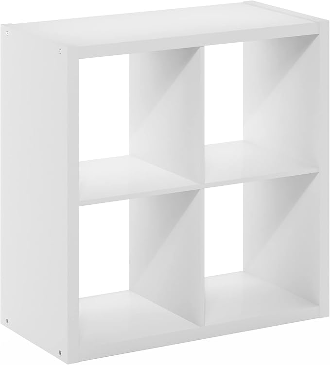 Furinno Cubicle Open Back Decorative Cube Storage Organizer, Reversible Bookcase - Image 10