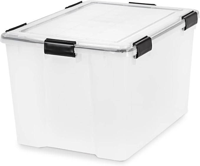 IRIS USA WeatherPro 74 Qt Storage Bins - Image 9