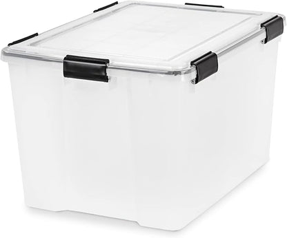 IRIS USA WeatherPro 74 Qt Storage Bins - Image 9
