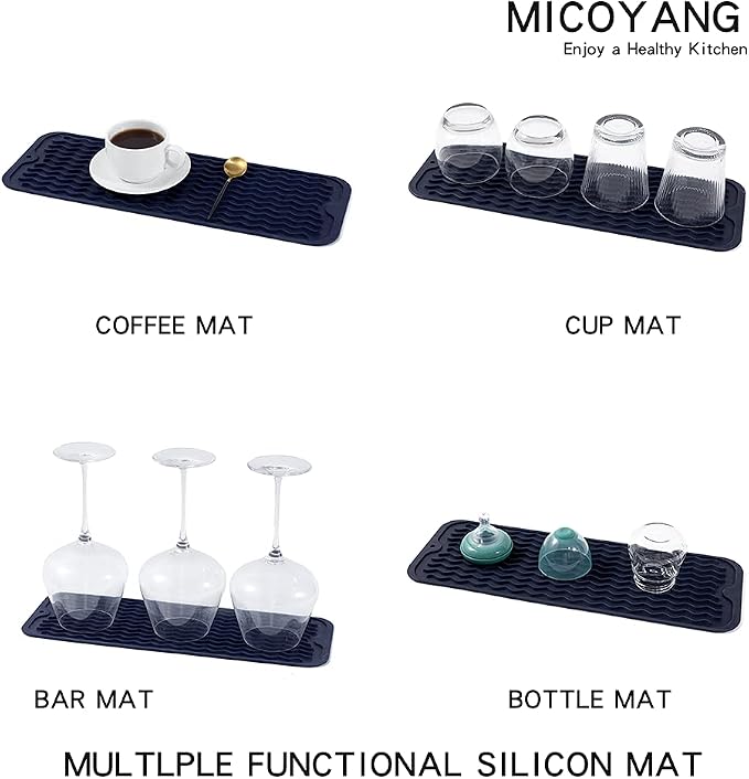 Silicone Dish Drying Mat for Multiple Usage, Easy clean, Eco-friendly, - Image 4