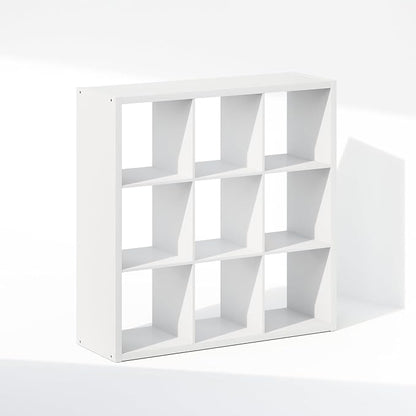 Furinno Cubic Extra Thick 9-Cube Closet Organizers and Storage, Open Shelf - Image 8