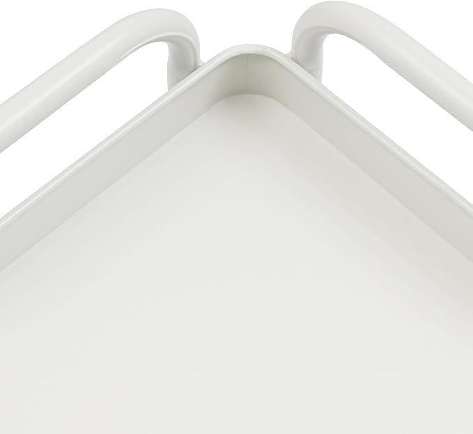 Rotating Storage Shelves, 3-Tier Removable Basket Shelf Organizer Metal Storage - Image 9