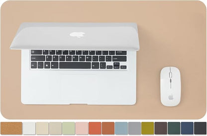 Cork Desk Mat - Small Dual-Sided Desk Pad by HOMIEAZICOZI