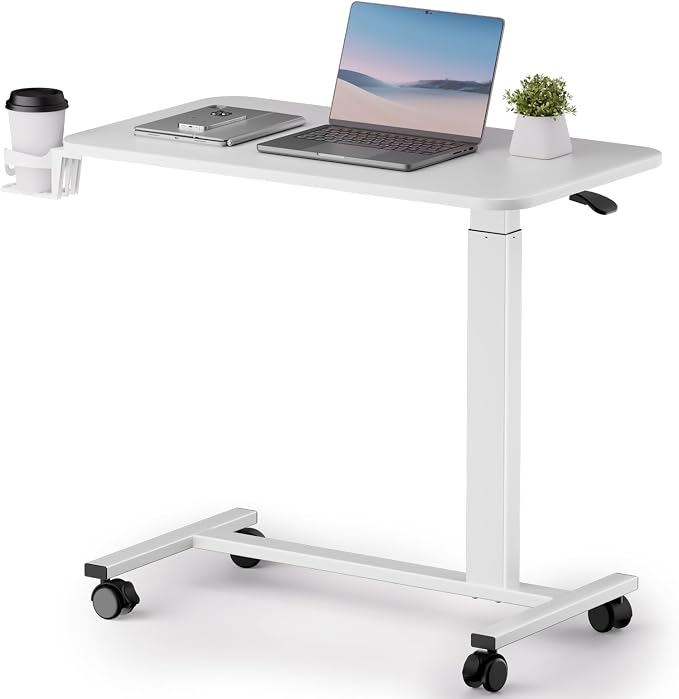 COMHOMA Adjustable Overbed Bedside Table by ComHoma