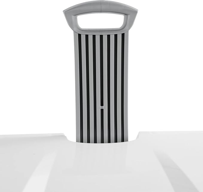 Plastic Laundry Hamper with Wheels and Handle - Image 3