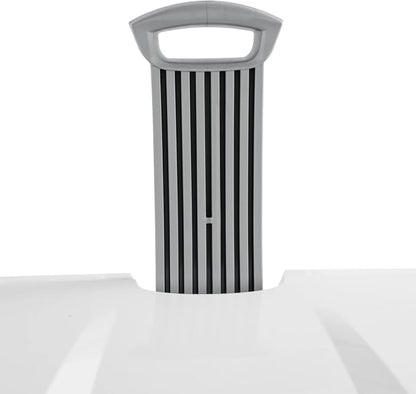 Plastic Laundry Hamper with Wheels and Handle - Image 3