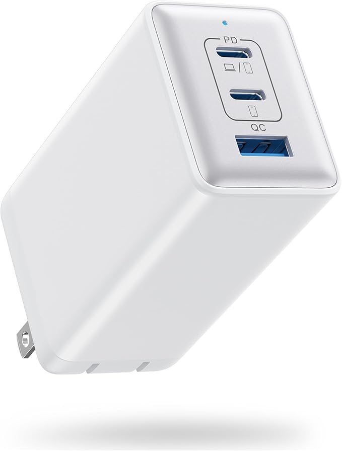 150W USB C Charger Block, GaN III Compact Foldable Wall Charger 3 Port Fast by Pxwaxpy