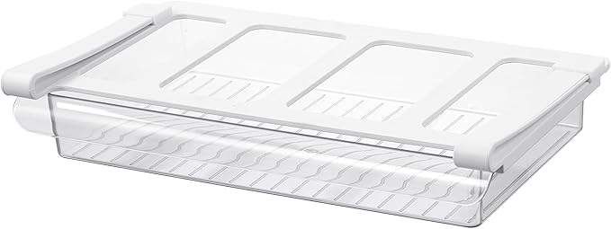 Pull-Out Fridge Drawer Organizer by Bronkeeper