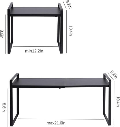 Expandable Cabinet Shelf Organizer Riser - Image 2