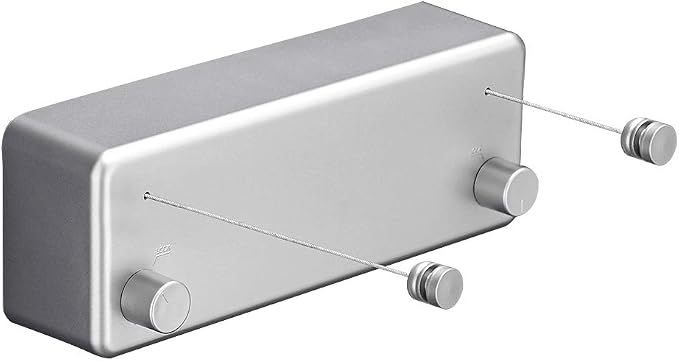 BESy Retractable Clothesline ABS case+Aluminum Dryer by BESy