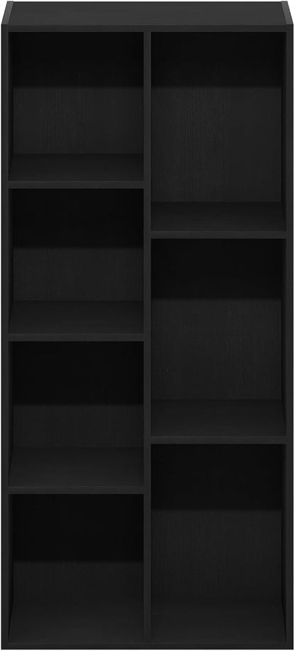 Furinno LUDER Book Shelf, 7-Cube Bookshelf, 9.4 x 19.5 x 41.7, - Image 8