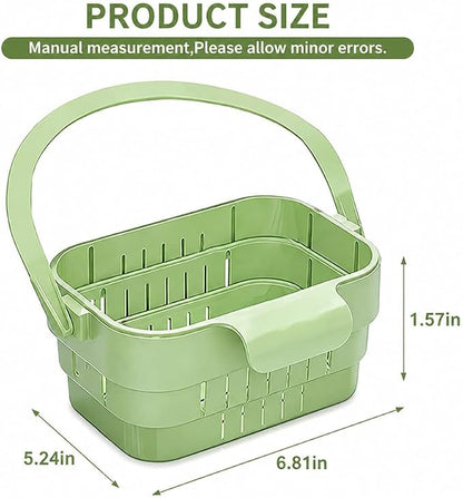 Upgraded Foldable Hanging Sink Drain Basket, Stretchable Kitchen Colander - Image 6