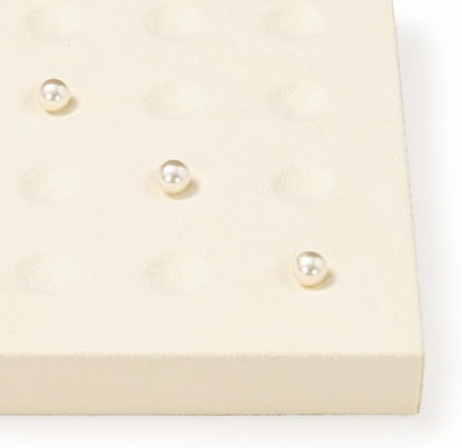 Oirlv Microfiber Diamonds Gemstones Jewelry Display Organize Tray Crystal Beads - Image 7
