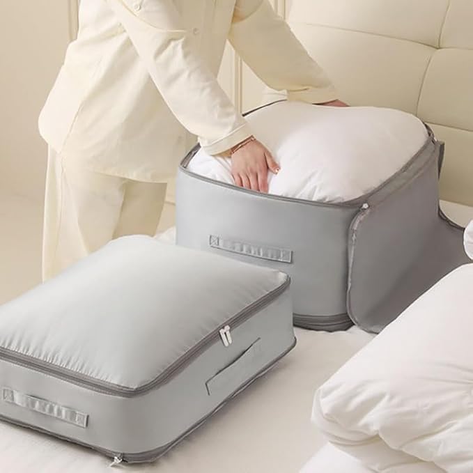 Ultra Space Saving Self Compression Organizer, 2024 NEW Heavy Duty Moving Bags - Image 2