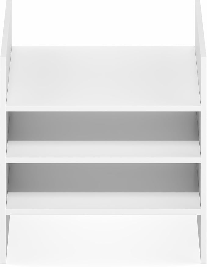 Furinno Cubicle Cube Insert, 3-Shelf Cube Organizer, 3-Tier Shelf Accessory - Image 11