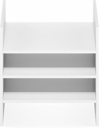Furinno Cubicle Cube Insert, 3-Shelf Cube Organizer, 3-Tier Shelf Accessory - Image 11