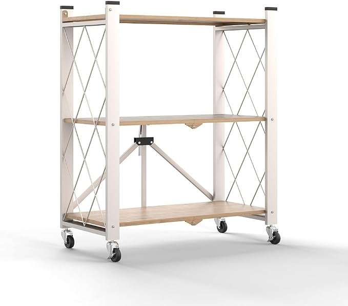 3-Tier Foldable Storage Shelves by FineLivingStartingwithaHome