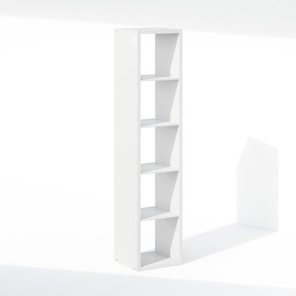 Furinno Cubic Extra Thick 5-Cube Closet Organizers and Storage, Open Shelf - Image 7