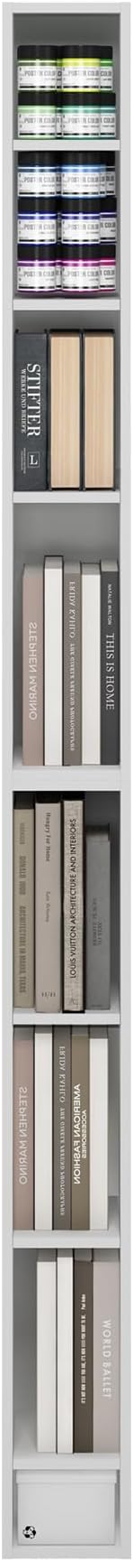 Furinno Fulda Book Shelf, 8-Tier Bookshelf, Bookcase - Image 5