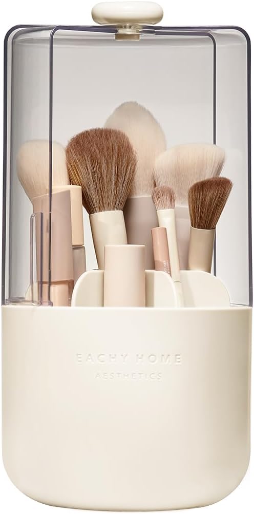 EACHY Makeup Brush Holder 360° Rotating by EACHY