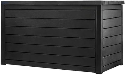 Outdoor Storage Box with Lockable Lid by Unknown
