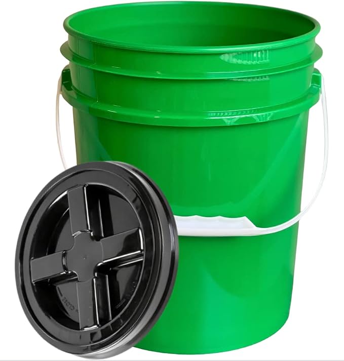 House Naturals 5 Gallon Container, Food Grade BPA Free Made in USA Green - Image 3