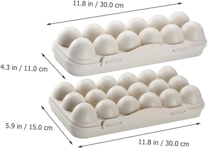 Toyvian 2pcs Egg Storage Container - Image 2