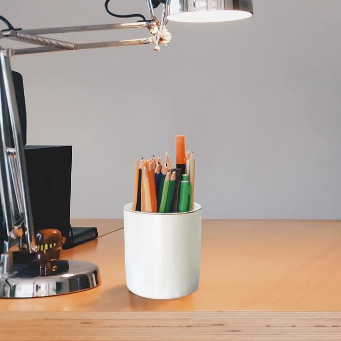 HANKOR Ceramic Pencil Holder for Desk - Image 4
