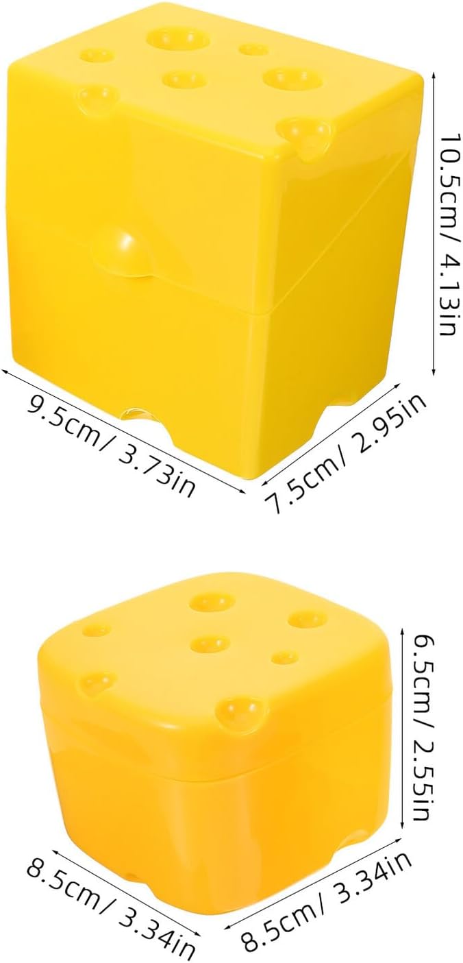 2pcs Cheese Storage Containers - Image 2