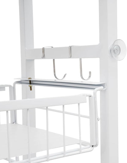 Over Washer and Dryer Storage Shelves, 3-Tier Washing Machine Organizer Rack - Image 8
