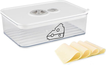 Cheese Container for Refrigerator, Cream Cheeses Storage Box, Cheese Keeper by Unknown